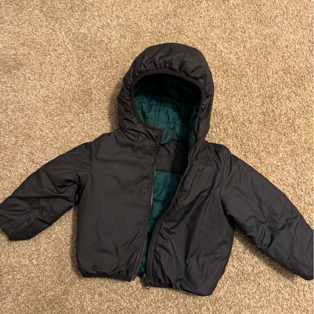 Reversible North Face puffer coat